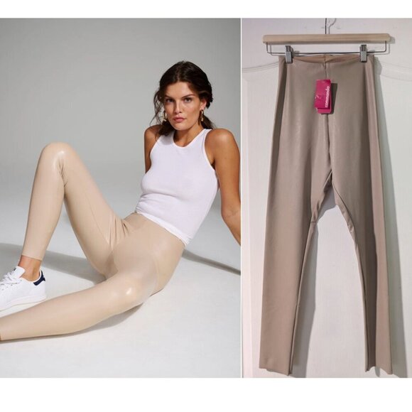 NWT Commando | Faux Leather Legging In Sand - Picture 1 of 10
